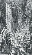 unknow artist en illustration ur den samlade upplagan av tidskriften the spectator fan 1712 oil painting reproduction